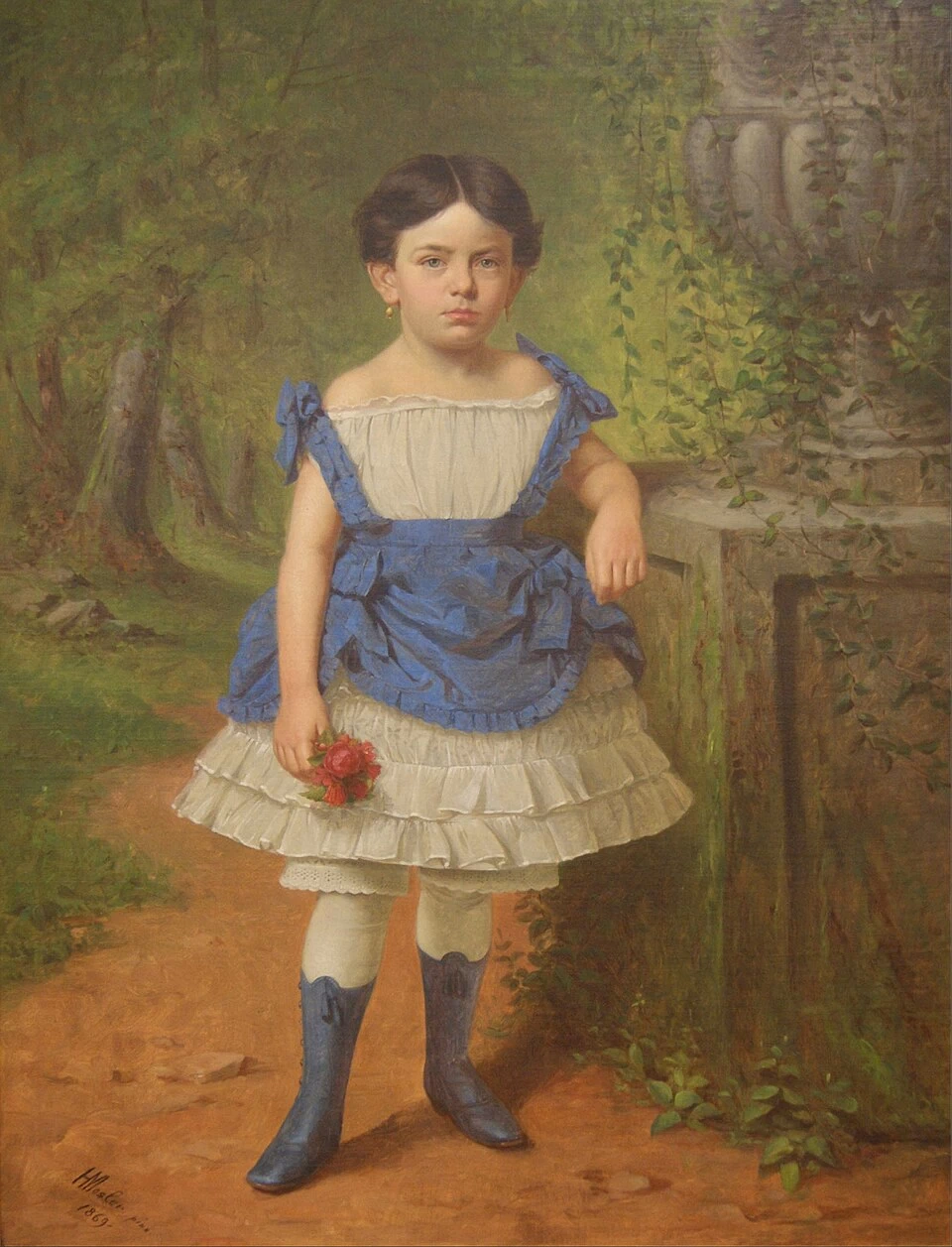 Ritratto di Elizabeth Moerlein, 1869 - Cincinnati Union Terminal